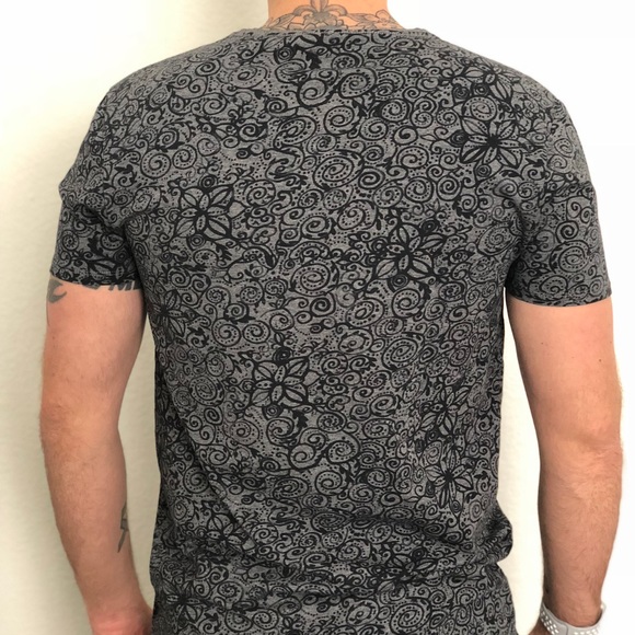 NEW!!! Scotch & Soda Men floral tee-shirt - Picture 2 of 5